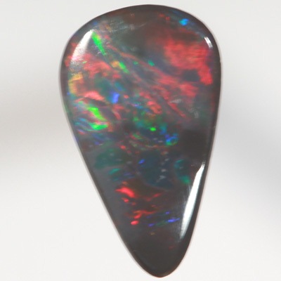 SOLID BLACK OPAL Bright reds with a touch of blue